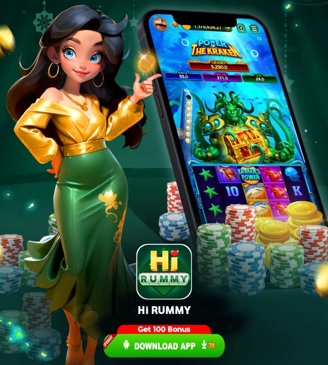 Hi Rummy Apk Banner